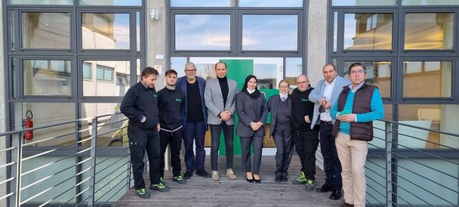 Carmelo Pezzino a fianco di Stefano Bigliardi e personale Croce Verde