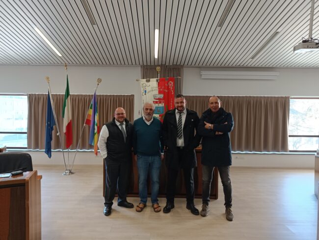 con Sindaco Castelnovo Nè Monti